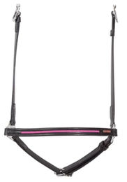 Produktbild von Karlslund Riding Equipment Reithalfter Hannoveraner Nasenriemen aus Leder in Rosa
