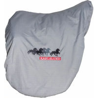 Produktbild von Karlslund Riding Equipment Wasserdichte Sattelabdeckung für Pferde in Grau mit Fleece-Futter
