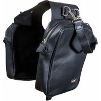 Produktbild von Karlslund Satteltasche für Pferde aus Leder in Schwarz