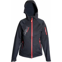 Produktbild von Karlslund Sleipnir Softshell-Reitjacke für Damen und Herren Schwarz Grösse L wasserdicht