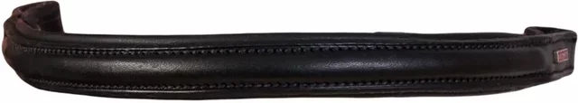 Produktbild von Karlslund Stirnband für Pferde aus Leder in Schwarz