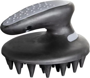 Produktbild von Karlslund Tindur Massagebürste aus Silikon in Schwarz