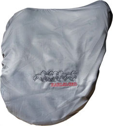 Produktbild von Karlslund Wasserdichte Satteldecke für Pferde aus Nylon in Grau und Silber