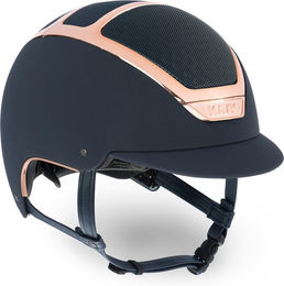 KASK Dogma Chrome Light Everyrose Reithelm mit Liner in Rosa Schwarz aus Kunstleder – Bild 1 von 1