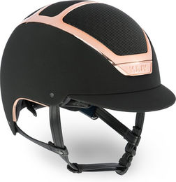 Produktbild von KASK Dogma Chrome Light Reithelm mit Liner in Rosa Schwarz