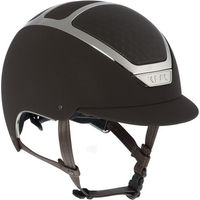 Produktbild von KASK Dogma Chrome Light Reithelm Silber mit Liner Größe 56