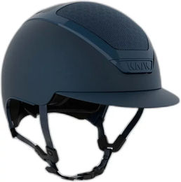 Produktbild von KASK Dogma Chrome Reithelm Unisex Silber Blau 58 cm