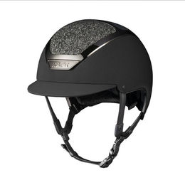 KASK Dogma Chrome Swarovski Midnight Reithelm mit Liner in Schwarz Blau Größe 57 – Bild 1 von 2