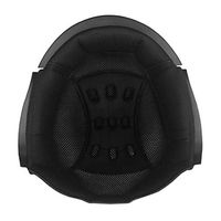 Produktbild von Kask Dogma Inner Padding Hat Liner Schwarz 50cm