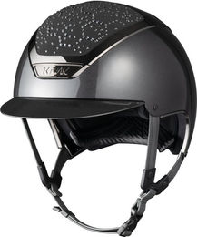 KASK Dogma Pure Shine Swarovski Vibe Reithelm Grau Größe 56 – Bild 1 von 3