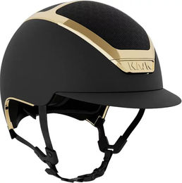 Produktbild von KASK Dogma Reithelm Unisex Chrome Silber Schwarz 63 cm