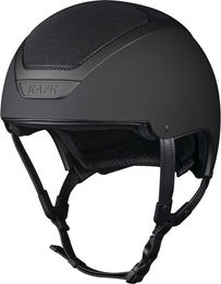 Produktbild von KASK Dogma XC Reithelm mit Liner in Schwarz und Silber Größe 56