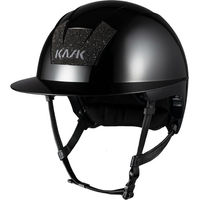 Produktbild von KASK Kooki Lady Shine Reithelm Swarovski Carpet für Damen mit Liner aus Kunstleder
