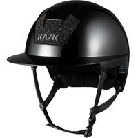 Produktbild von Kask Kooki Lady Swarovski Carpet Personalisierter Reithelm für Damen in Schwarz 59 cm