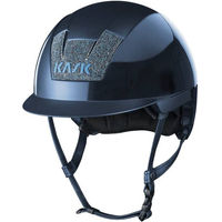Produktbild von KASK Kooki Swarovski Carpet Reithelm mit Liner Schwarz Größe 53