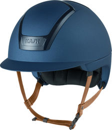 KASK NEMESI METAL Reithelm mit beigem Kinnriemen aus ABS und Polycarbonat – Bild 1 von 1
