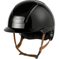 Produktbild von KASK NEMESI SHINE Reithelm mit beigem Kinnriemen Größe 54