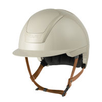 Produktbild von KASK NEMESI SHINE Reithelm mit beigem Kinnriemen in Blau