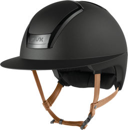 KASK NEMESI Wide Peak METAL Reithelm mit beigem Kinnriemen – Bild 1 von 1
