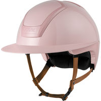 Produktbild von KASK NEMESI Wide Peak SHINE Reithelm mit beigem Kinnriemen in Beige