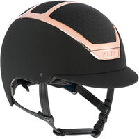 Produktbild von KASK Reithelm Dogma Chrome Light Black/Everyrose Größe 55