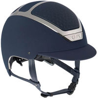 Produktbild von KASK Reithelm Dogma Chrome Light Navy/Silver Größe 53