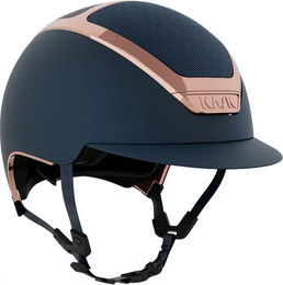 Produktbild von KASK Reithelm Dogma Chrome Unisex Silber Blau 58 cm