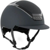 Produktbild von KASK Reithelm Dogma Chrome Unisex Silber Grau Schwarz 53 cm