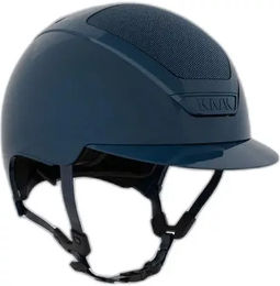 Produktbild von KASK Reithelm Dogma Pure Shine Unisex Silber Blau 63 cm
