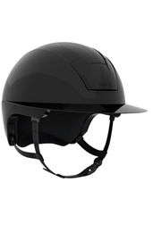 Produktbild von Kask Reithelm Kooki Lady Black Shine für Damen in Schwarz