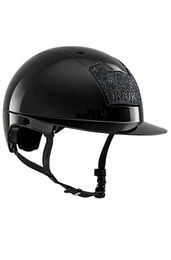 Produktbild von Kask Reithelm Kooki Lady Black Shine Swarovski für Damen in Schwarz