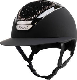 Produktbild von KASK Reithelm Star Lady Chrome für Damen in Silber Schwarz