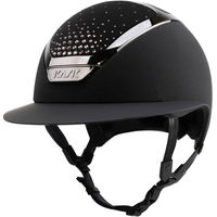 Produktbild von KASK Reithelm Star Lady Chrome Passage für Damen in Silber Grau Schwarz