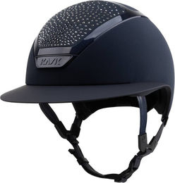 KASK Reithelm Star Lady Chrome Waterfence für Damen in Silber Blau Größe 54 – Bild 1 von 4