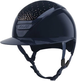 Produktbild von KASK Reithelm Star Lady Pure Shine Passage für Damen in Braun und Blau