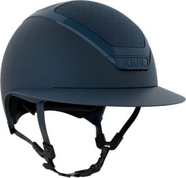 Kask Star Lady Chrome Reithelm für Damen mit Liner in Silber Blau 54 cm – Bild 1 von 2