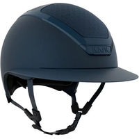 Produktbild von KASK Star Lady Chrome Reithelm für Damen mit Liner in Silber Blau 55 cm