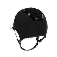 Produktbild von KASK Star Lady Chrome Swarovski Midnight Reithelm für Damen mit Liner