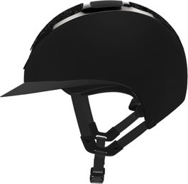 KASK Star Lady Chrome Swarovski Midnight Reithelm für Damen mit Liner in Silber und Schwarz – Bild 1 von 6