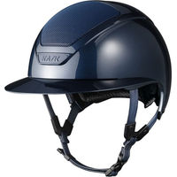 Produktbild von KASK Star Lady Pure Shine Reithelm für Damen inklusive Liner in Grau und Blau
