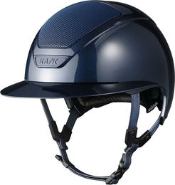 Produktbild von KASK Star Lady Pure Shine Reithelm für Damen inklusive Liner in Grau und Blau