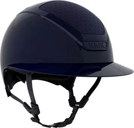 Kask Star Lady Pure Shine Reithelm für Damen mit Liner in Silber und Blau 59 cm – Bild 1 von 2