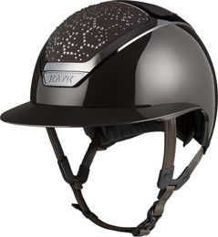Produktbild von KASK Star Lady Pure Shine Swarovski Vibe Reithelm für Damen in Blau oder Braun