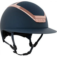 Produktbild von Kask Star Lady Reithelm für Damen in Chrome Silber Blau 59 cm