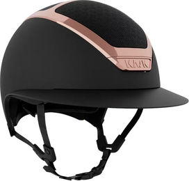 Produktbild von Kask Star Lady Reithelm für Damen in Chrome Silber Schwarz 52 cm