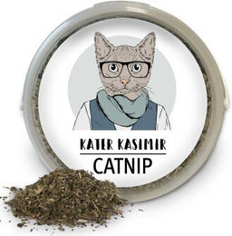 Kater Kasimir Catnip Katzenminze getrocknet geschnitten und gesiebt 60g - 60 g – Bild 1 von 3