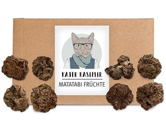 Kater Kasimir Getrocknete Matatabi Früchte Katzenspielzeug für Katzen - 30 g – Bild 1 von 3