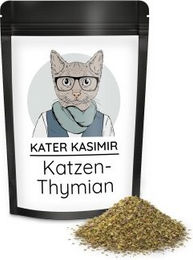 Kater Kasimir Katzen-Thymian lose im wiederverschließbaren Beutel 30g – Bild 1 von 3
