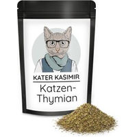 Produktbild von Kater Kasimir Katzen-Thymian lose im wiederverschließbaren Beutel 30g