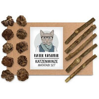 Produktbild von Kater Kasimir Matatabi Sticks und Matatabi Früchte 2er Set für Katzen